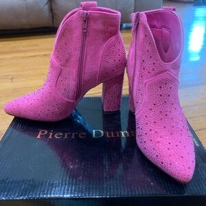 BRAND NEW Pink Rhinestone Boots!